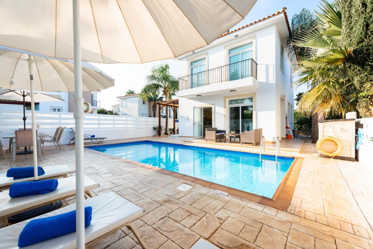 Villa Palm Breeze By Ezoria Villas Protaras Exterior foto